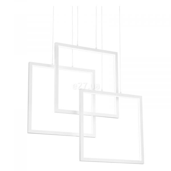 Подвесной светильник Ideal Lux 253596 FRAME SP QUADRATO BIANCO