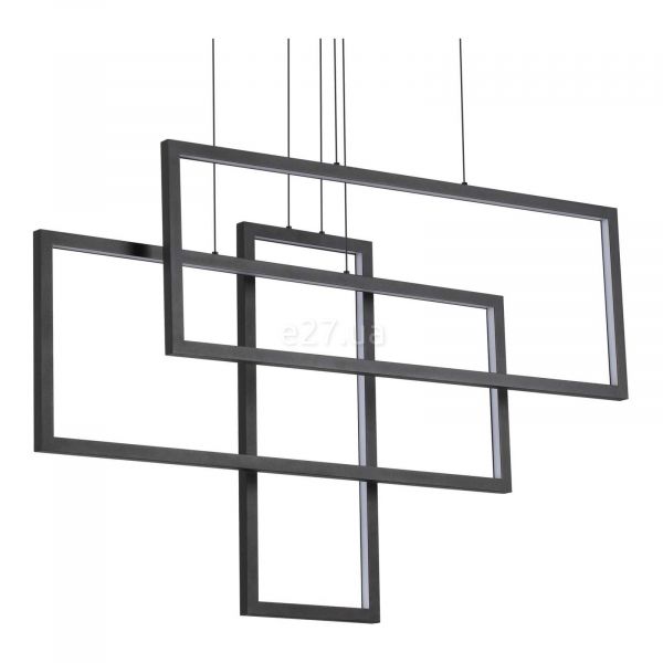 Підвісний світильник Ideal Lux 269382 FRAME SP RETTANGOLO NERO