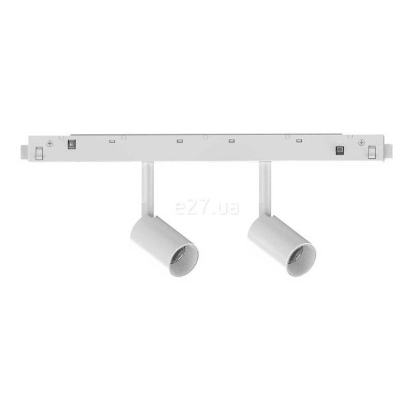 Магнитный трековый светильник Ideal Lux 286341 Ego Track Double 05W 3000K Dali WH