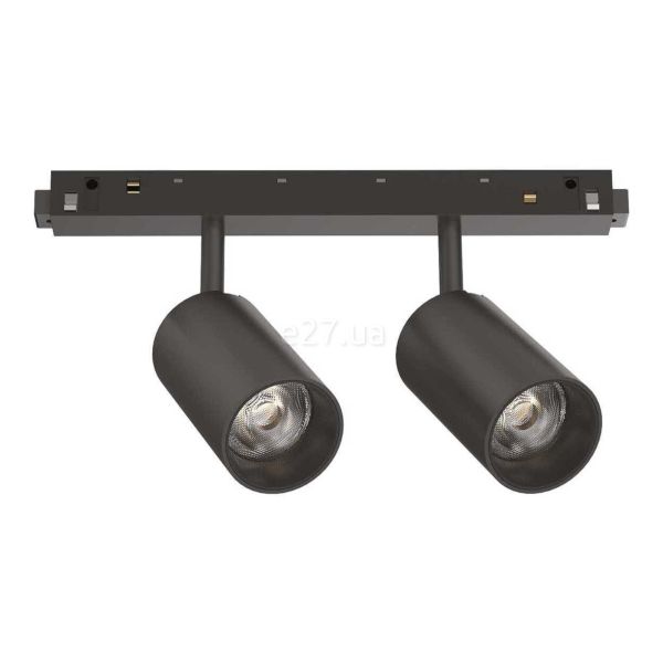 Магнитный трековый светильник Ideal Lux 286358 Ego Track Double 16W 3000K Dali BK