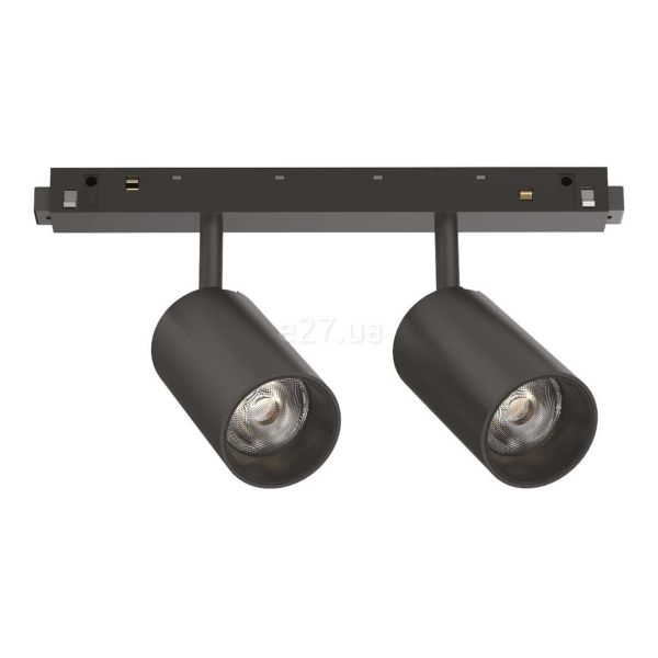 Магнитный трековый светильник Ideal Lux 321721 Ego Track Double 16W 4000K DALI Bk