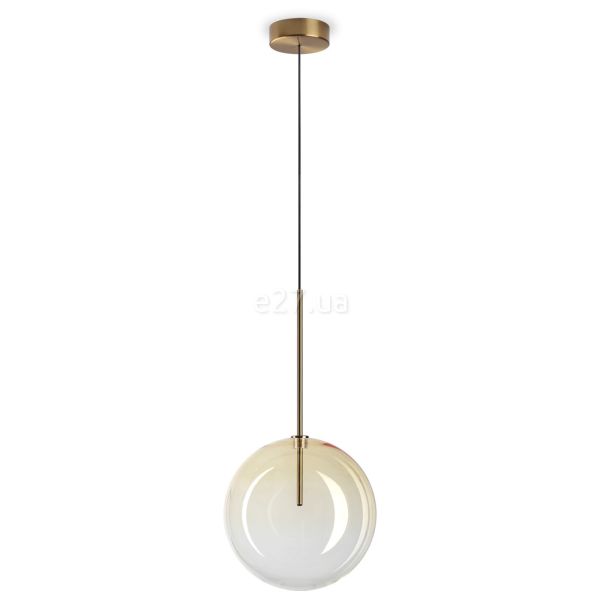 Подвесной светильник Ideal Lux 326368 Equinoxe Sp1 D25 Ambra Sfumato