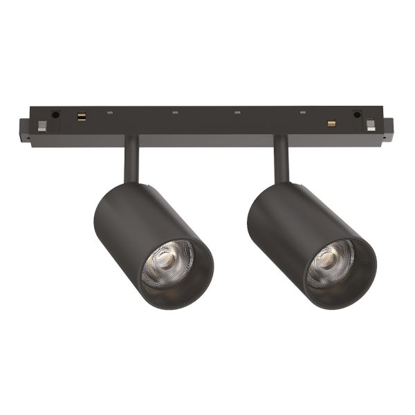 Магнитный трековый светильник Ideal Lux 340241 Ego Track Double 16w 2700k Dali Bk