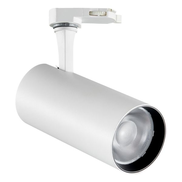 Трековый светильник Ideal Lux 340845 Fox Tr 3-phase 08w Cri90 2700k On-off Wh