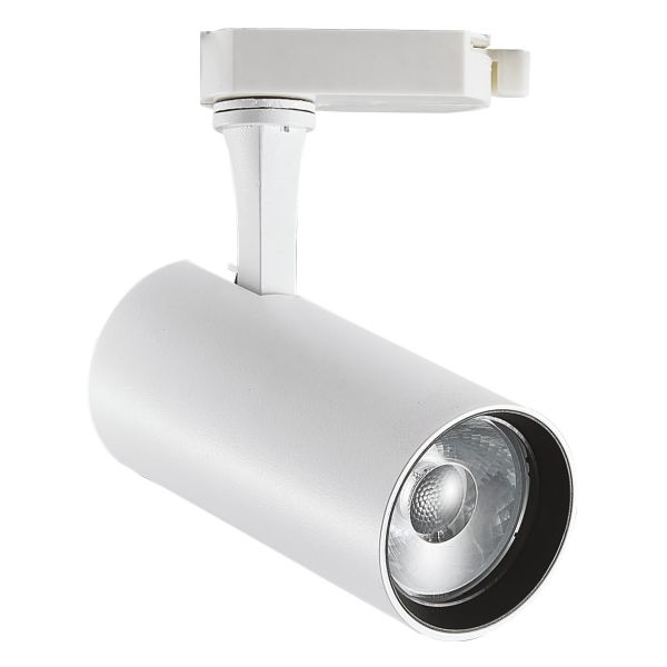 Трековый светильник Ideal Lux 340944 Fox Tr 3-phase 25w Cri90 2700k On-off Wh