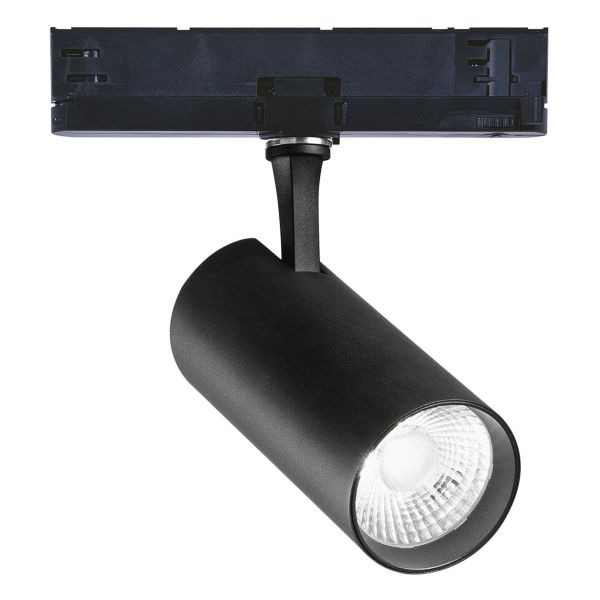 Трековий світильник Ideal Lux 340975 Fox Tr 3-phase 25w Cri90 4000k Dali Bk