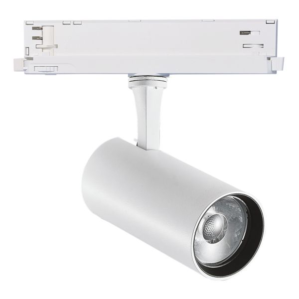 Трековий світильник Ideal Lux 340982 Fox Tr 3-phase 25w Cri90 4000k Dali Wh