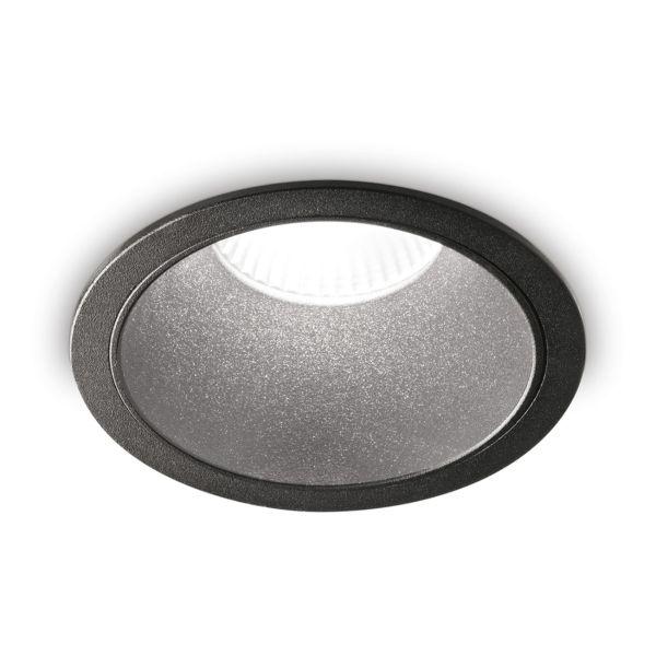 Точечный светильник Ideal Lux 341378 Game Trim Round 20w 2700k Bk Bk