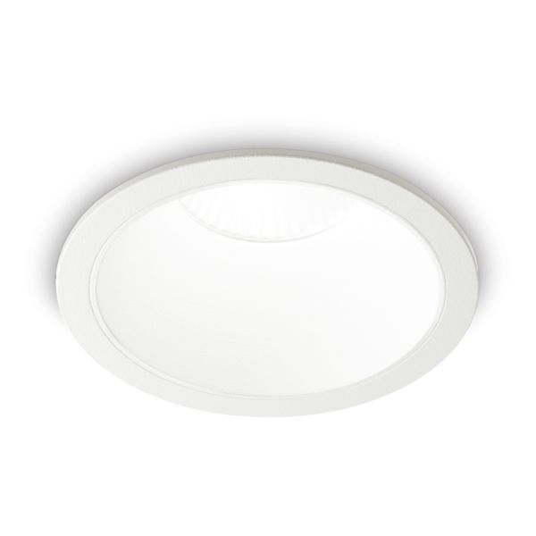 Точечный светильник Ideal Lux 341408 Game Trim Round 20w 2700k Wh Wh