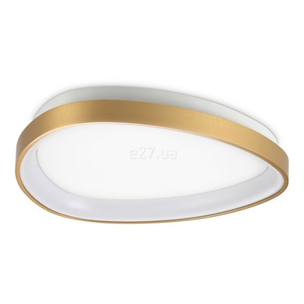 Потолочный светильник Ideal Lux 341453 Gemini Pl D042 On-off Ottone 2700k