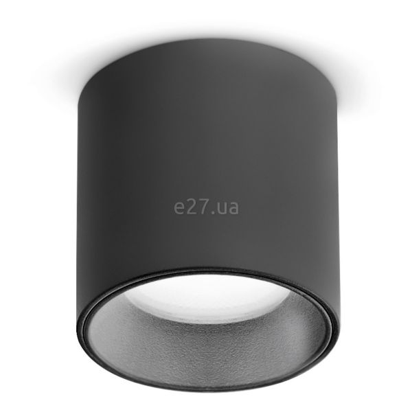 Точечный светильник Ideal Lux 342795 Nitro Pl Round D04 Nero 2700k