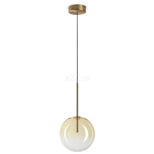 Подвесной светильник Ideal Lux 345352 Equinoxe Sp1 D20 Ambra Sfumato