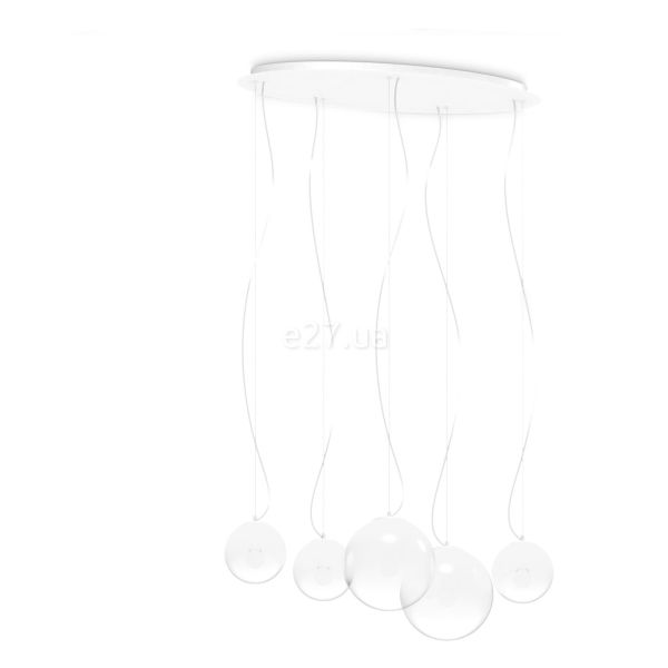 Подвесной светильник Ideal Lux 346632 Mapa Clear Sp5 Opal