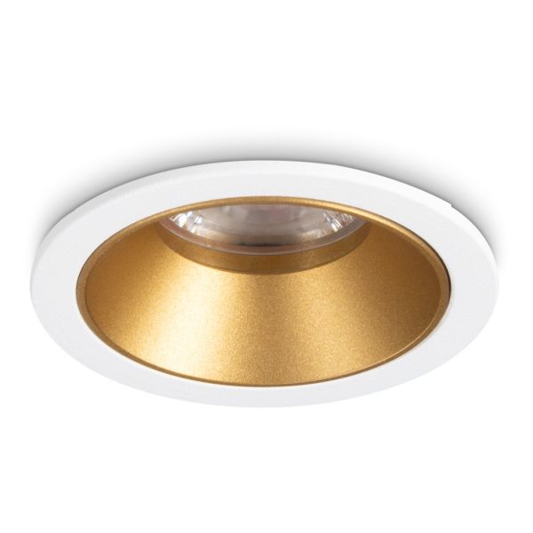 Точечный светильник Ideal Lux 349084 Game Trim Round 05w 3000k Wh Gd