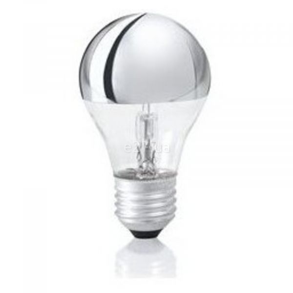 Лампа галогенна  сумісна з димером Ideal Lux 39893 потужністю 42W. Типорозмір — A60 з цоколем E27, 