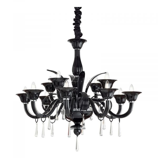 Люстра Ideal Lux 45672 Renoir SP12 Nero