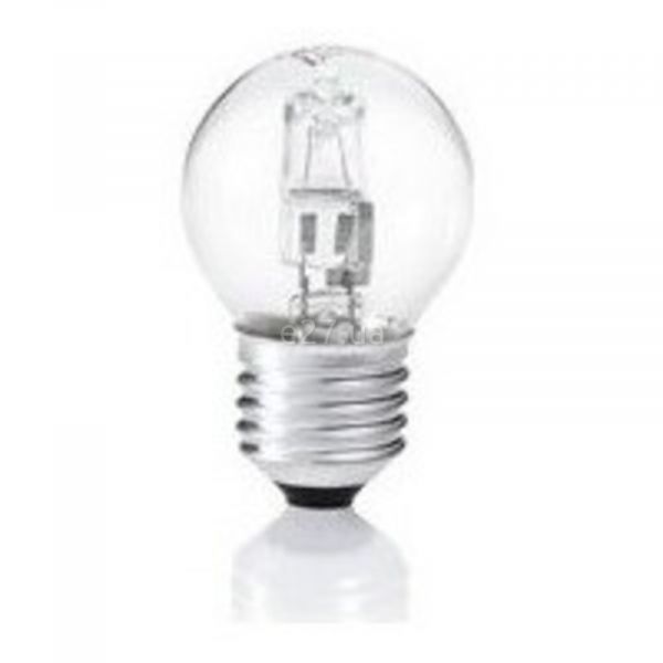 Лампа галогенная  диммируемая Ideal Lux 61023 мощностью 42W. Типоразмер — P45 с цоколем E27, 