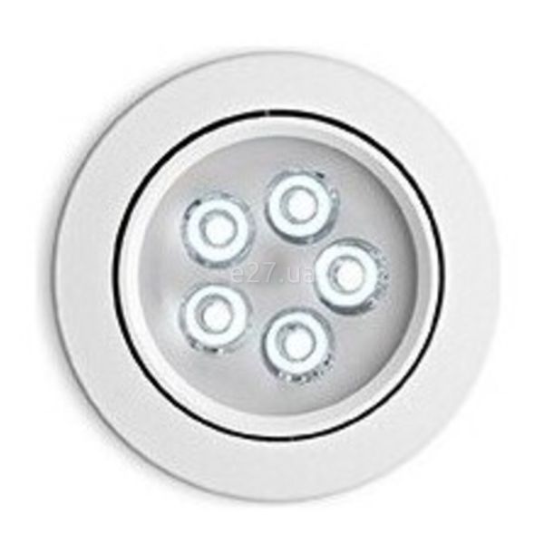 Точечный светильник Ideal Lux 62402 Delta FI5 Bianco