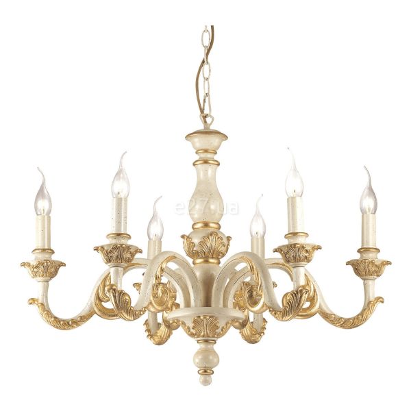 Люстра Ideal Lux 75327 Giglio SP6 Oro