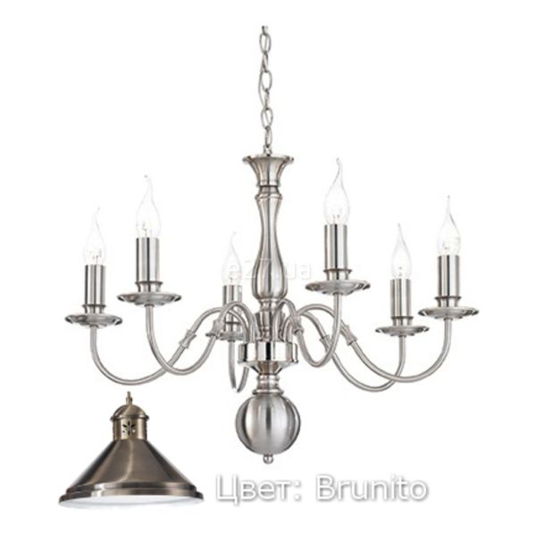 Люстра Ideal Lux 90948 Elizabeth SP6 Brunito