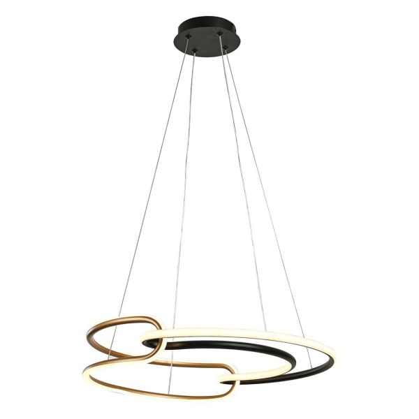 Люстра Italux PND-24002-BK-GD Casar