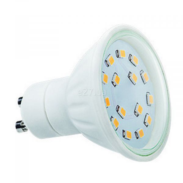 Лампа светодиодная Kanlux 22200 мощностью 5W. Типоразмер — MR16 с цоколем GU10, температура цвета — 2700K-3200K
