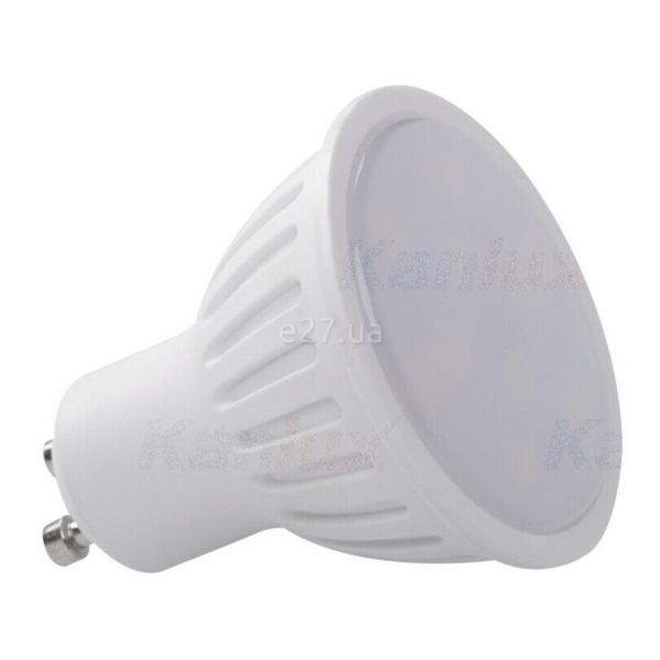 Лампа світлодіодна Kanlux 22820 потужністю 7W з серії Tomi LED. Типорозмір — MR16 з цоколем GU10, температура кольору — 5300K