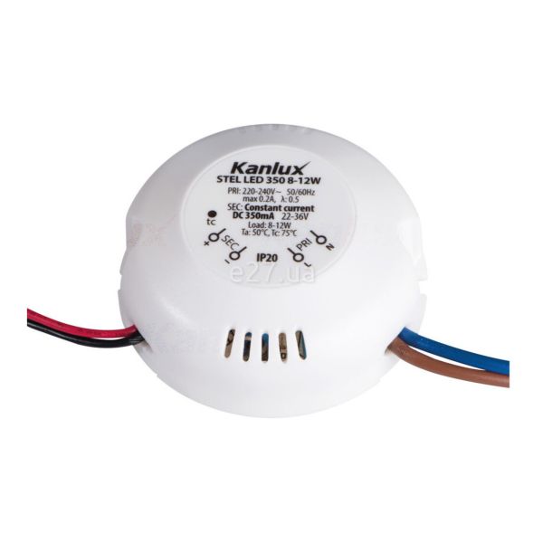 Драйвер Kanlux 23070 Stel LED 350mA 4-12W 22-36V DC