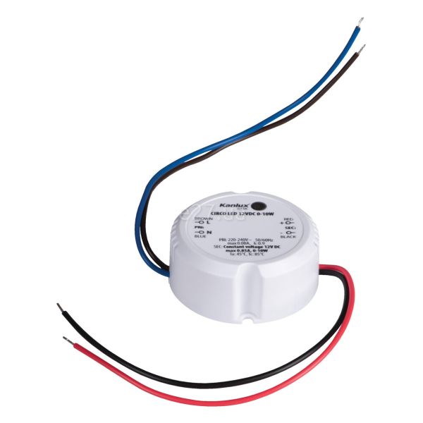 Блок живлення Kanlux 24242 Circo N LED 12VDC 10W