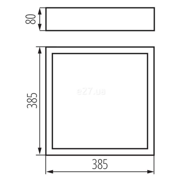 Розміри товару Kanlux 25678 Mersa 380-W/M, габарити