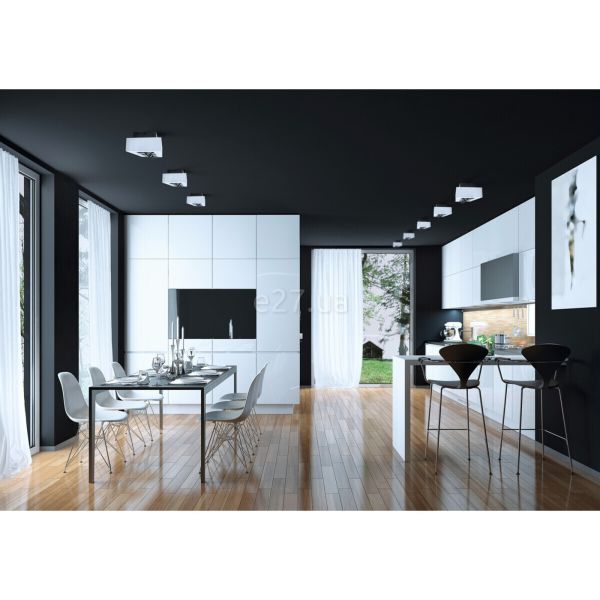 Стельовий світильник Kanlux 26837 Stobi DLP 450-W в інтер’єрі