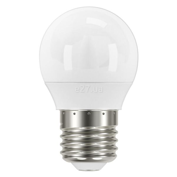 Лампа світлодіодна Kanlux 27303 потужністю 5.5W з серії IQ-LED. Типорозмір — G45 з цоколем E27, температура кольору — 2700K