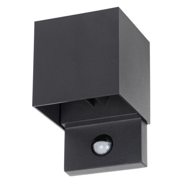 Настінний світильник Kanlux 28994 Reka PIR EL 7W-L-GR