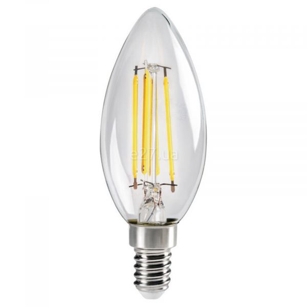Лампа світлодіодна Kanlux 29619 потужністю 4.5W. Типорозмір — C35 з цоколем E14, температура кольору — 4000K