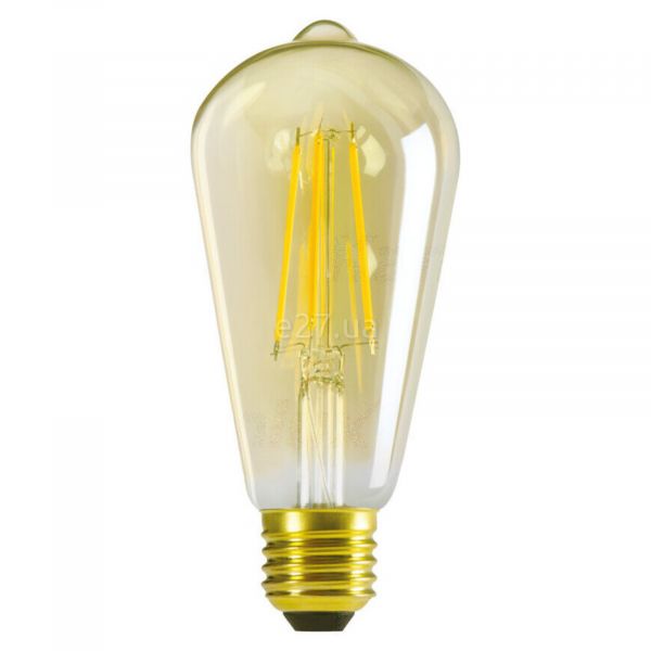 Лампа світлодіодна Kanlux 29637 потужністю 7W. Типорозмір — ST64 з цоколем E27, температура кольору — 2500K
