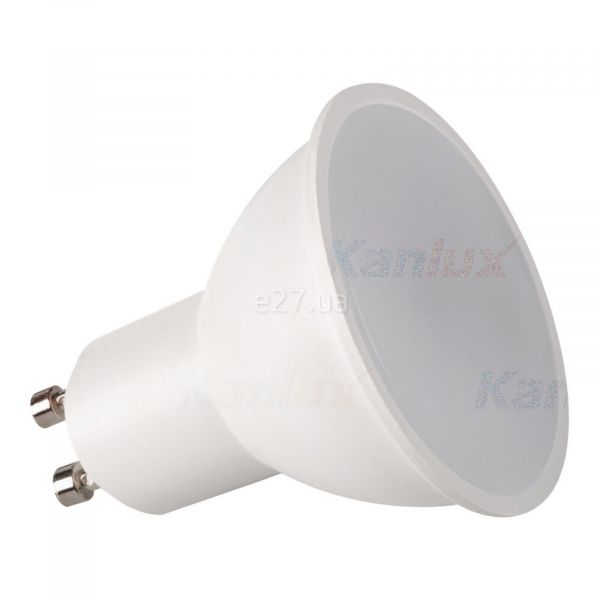 Лампа светодиодная Kanlux 31233 мощностью 6W из серии Miledo. Типоразмер — MR16 с цоколем GU10, температура цвета — 3000K