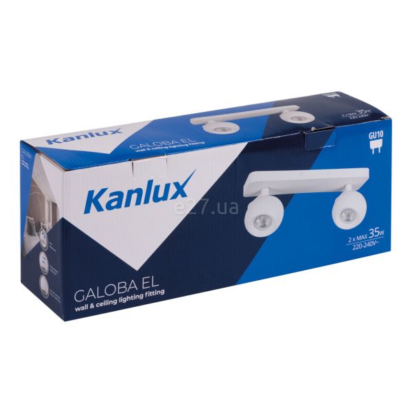 Фотографія товару Kanlux 33674 Galoba EL-2I W