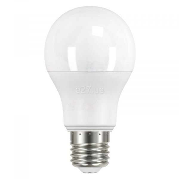 Лампа світлодіодна Kanlux 33716 потужністю 9.6W з серії IQ-LED. Типорозмір — A60 з цоколем E27, температура кольору — 2700K