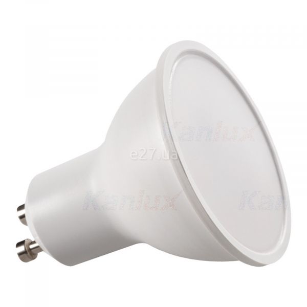 Лампа світлодіодна Kanlux 34971 потужністю 6.5W з серії Tomi. Типорозмір — MR16 з цоколем GU10, температура кольору — 3000K