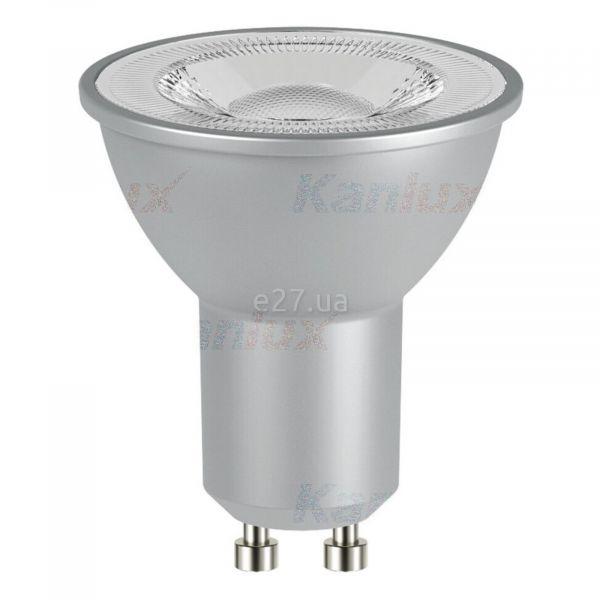 Лампа светодиодная Kanlux 35243 мощностью 7W. Типоразмер — MR16 с цоколем GU10, температура цвета — 2700K