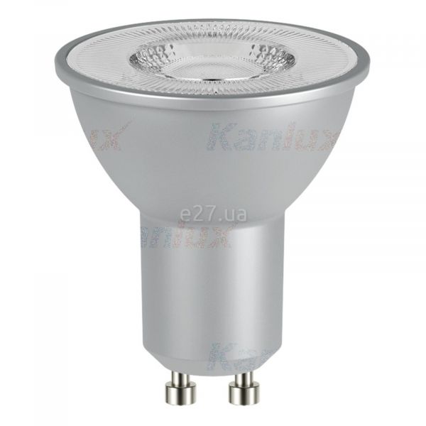 Лампа світлодіодна  сумісна з димером Kanlux 35247 потужністю 7W з серії IQ-LEDDIM. Типорозмір — PAR16 з цоколем GU10, температура кольору — 4000K