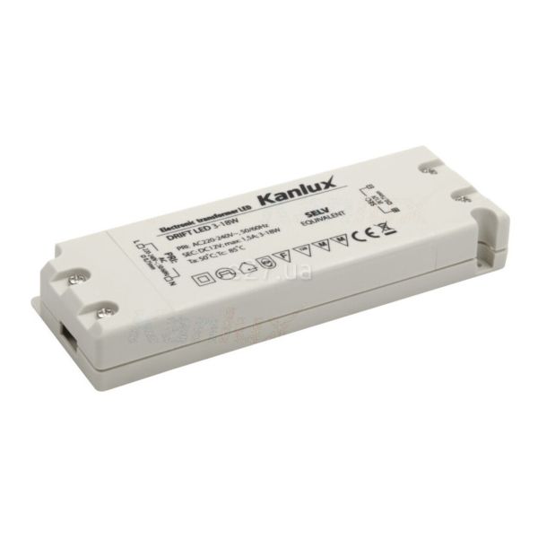 Блок питания Kanlux 8550 Drift 12V DC 3-18W 1.5A