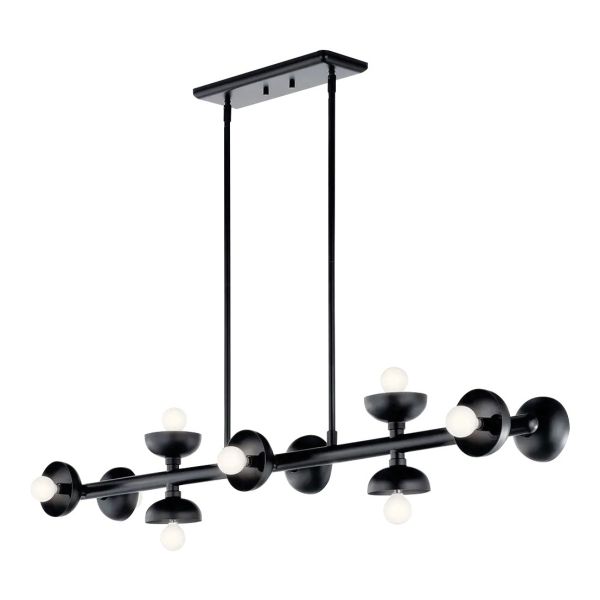 Люстра Kichler KL-PALTA-LP10-BK Palta 10 lt Linear Satin Black