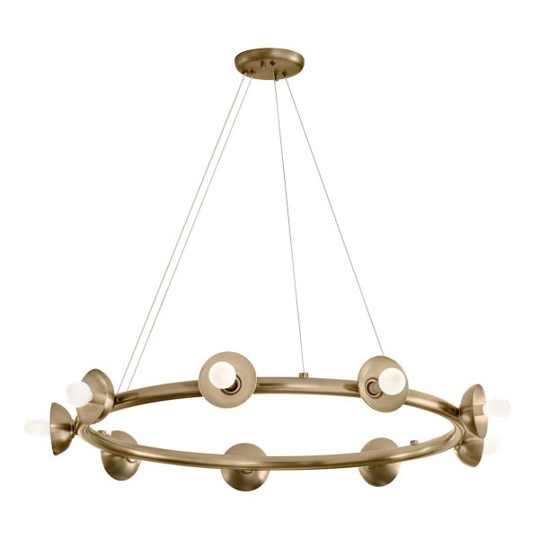 Люстра Kichler KL-PALTA9-CPZ Palta 9 Light Champagne Bronze