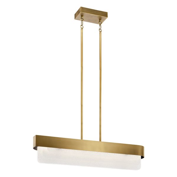 Люстра Kichler KL-SERENE-LED-LP-92-NBR Serene 2 lt LED Natural Brass