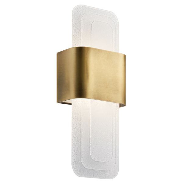 Бра Kichler KL-SERENE-LED-W-NBR Serene 1 lt LED Natural Brass