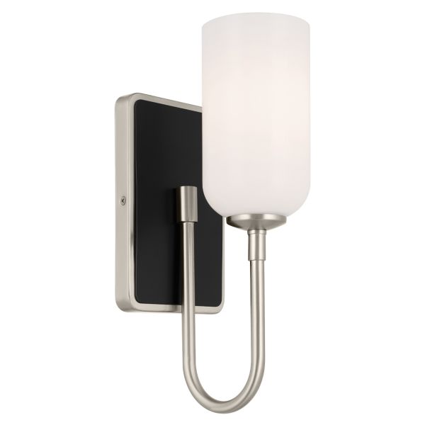 Бра Kichler KL-SOLIA-1W-BNB Solia 1 lt Brushed Nickel/Black