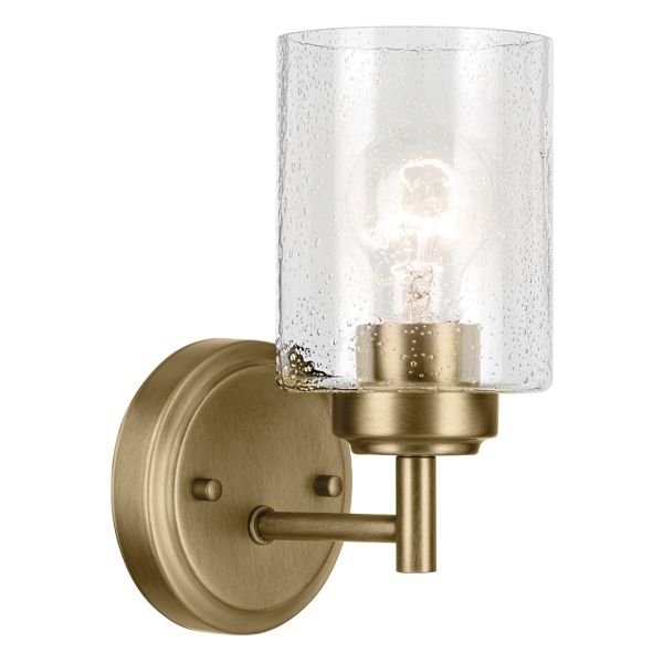 Бра Kichler KL-WINSLOW-1W-NBR Winslow 1 lt Natural Brass