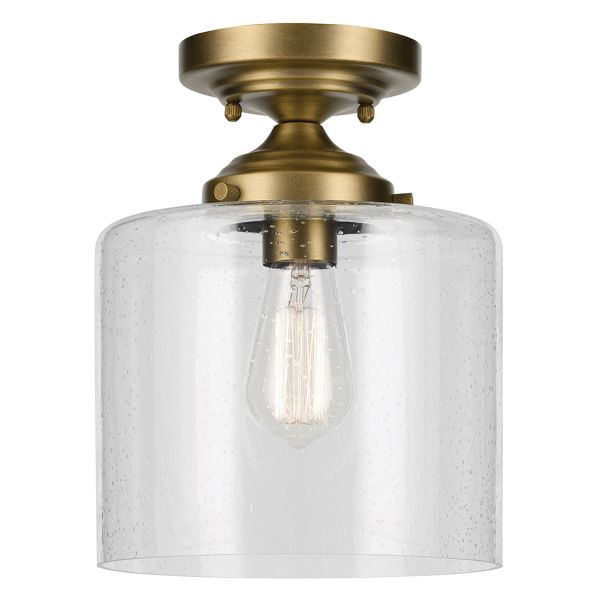 Люстра Kichler KL-WINSLOW-SF-NBR Winslow 1 lt Natural Brass