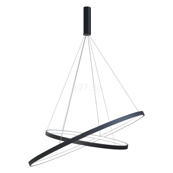 Люстра Kloodi KD-RG DUO 800/1000 4K BK Ring Giza Duo